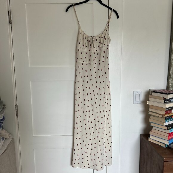 Realisation Par White and Red Midi Dress - Picture 6 of 9